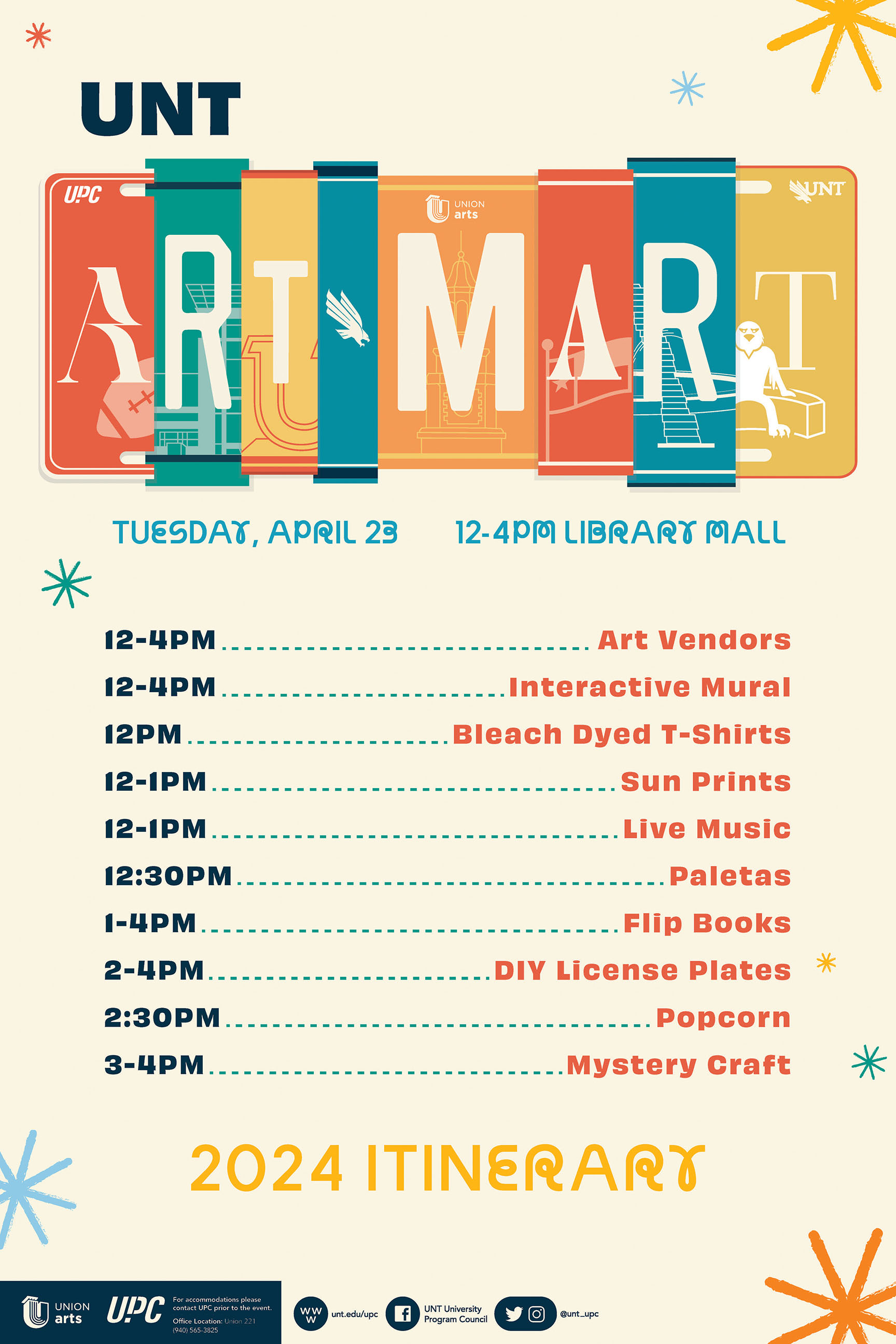 art mart schedule