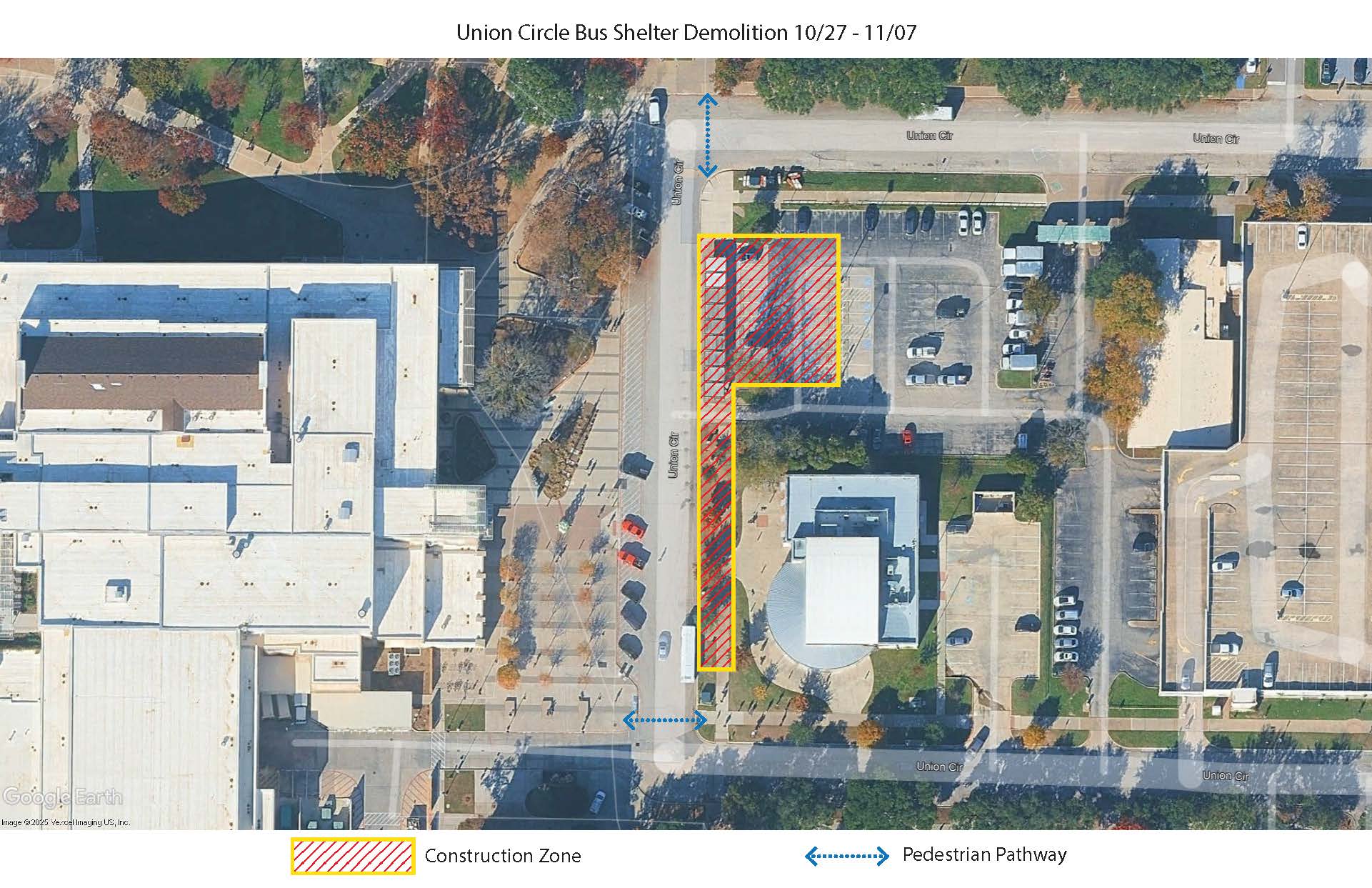 union bus shelter demo map