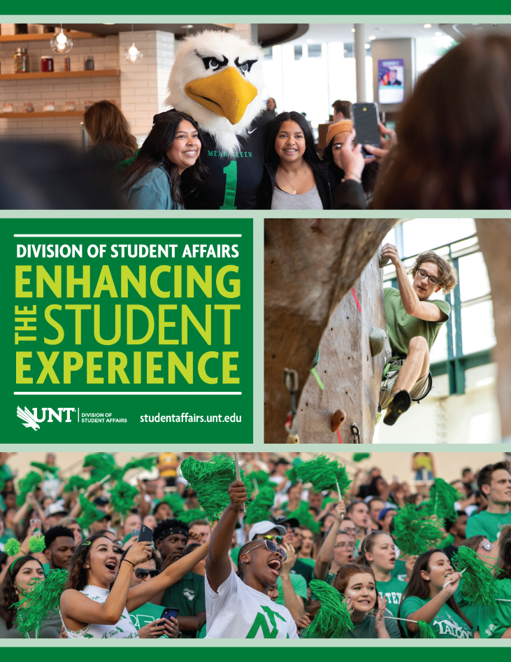 Cover for Student Affairs Brochure