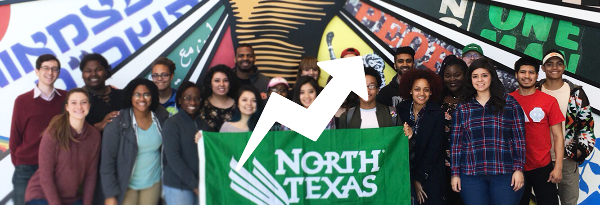 Group of leader shape students