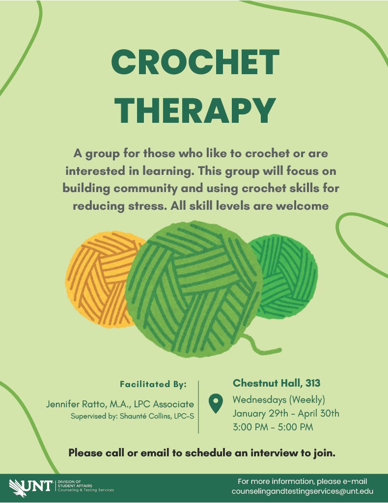 Crochet therapy