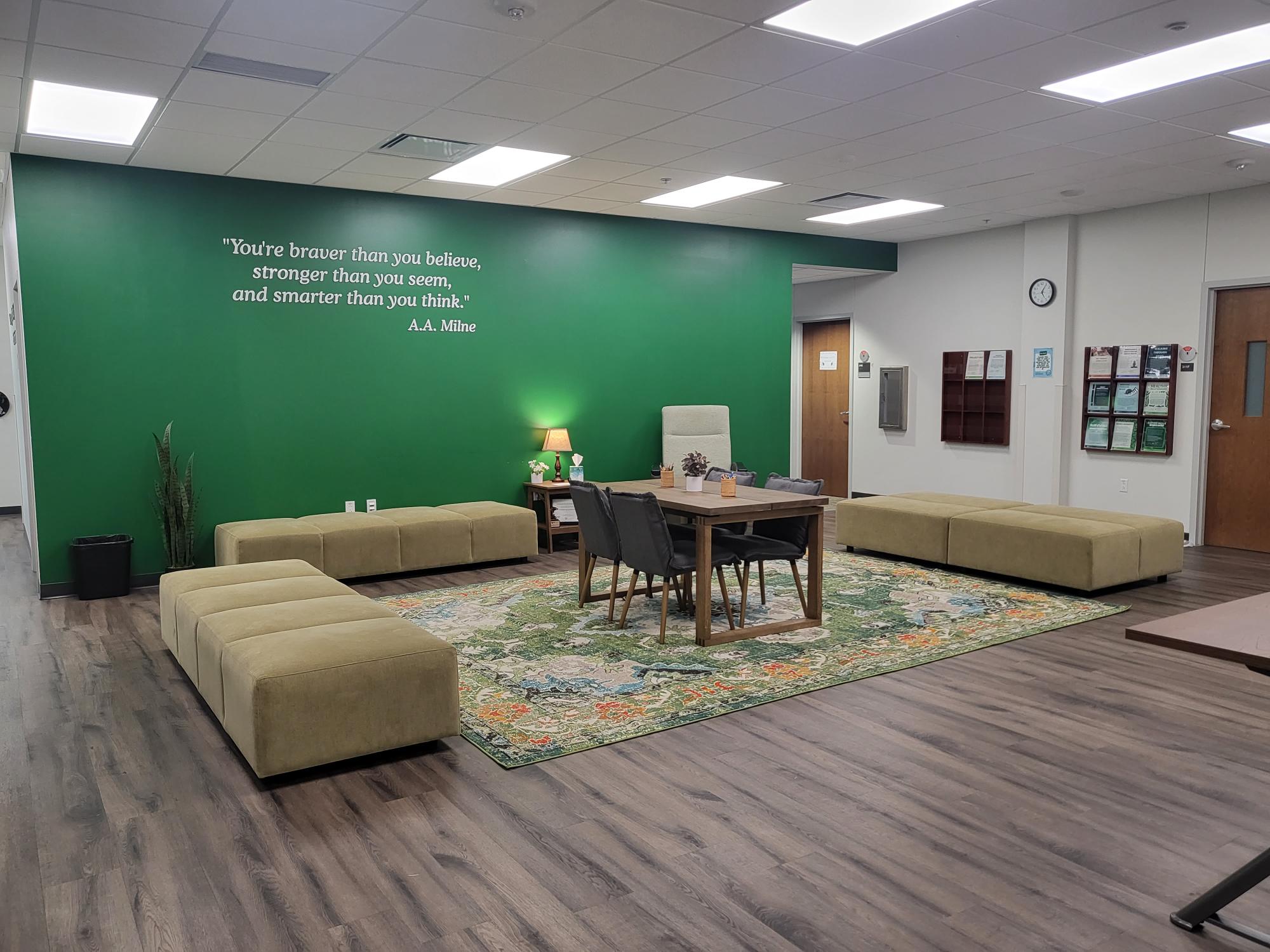student counseling lobby