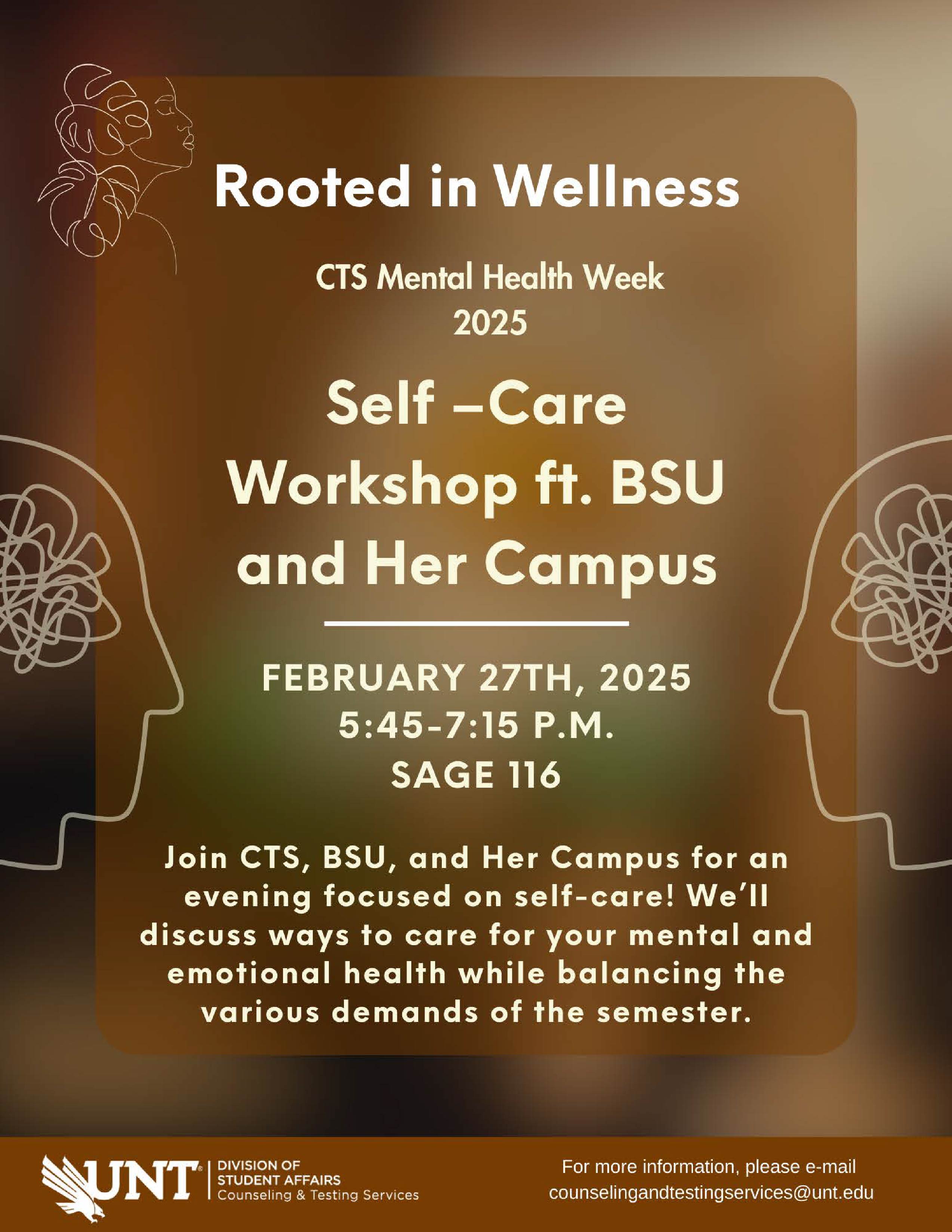 Self Care Workshop