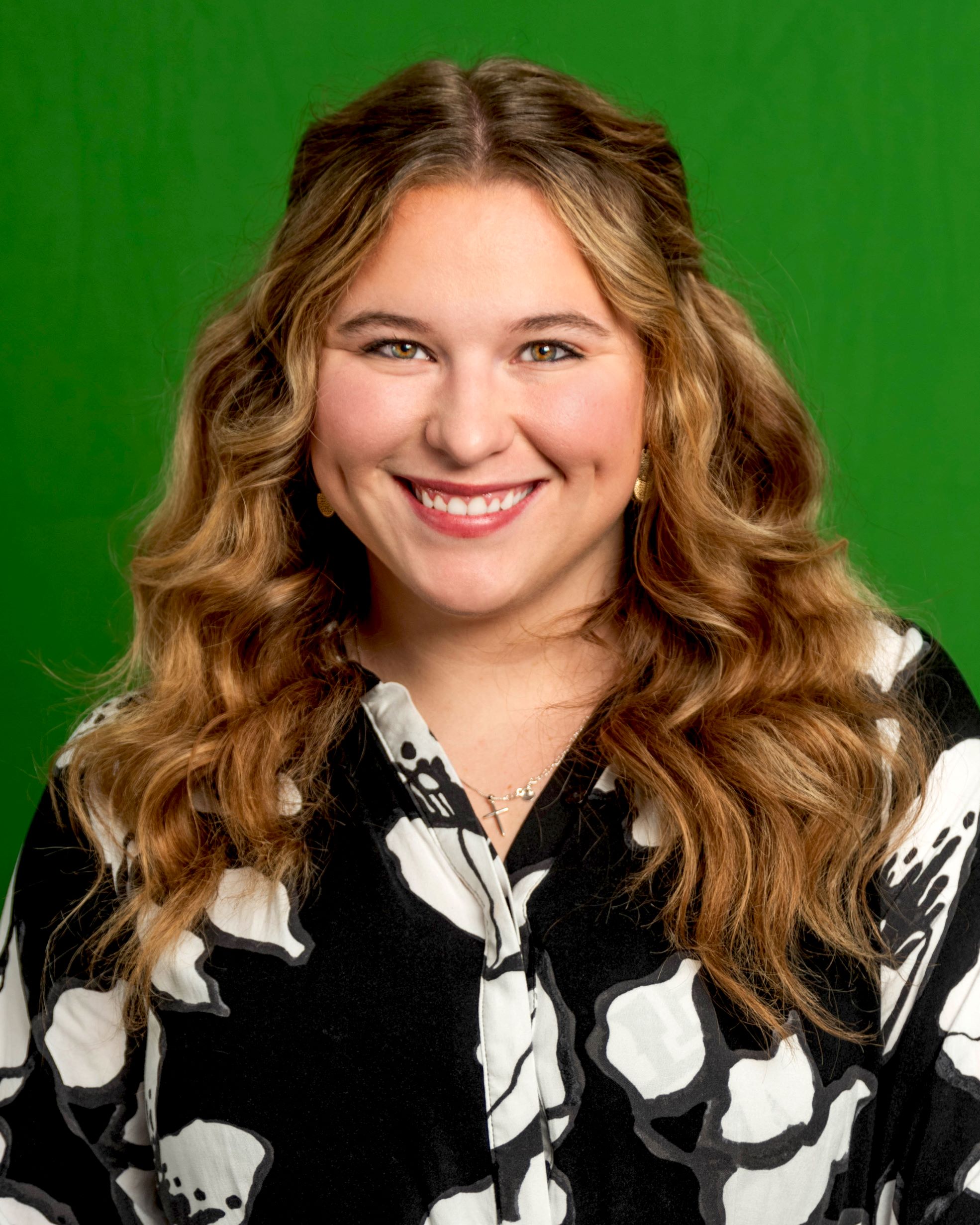 Grace smiling for picture