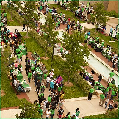University Days on the campus of the University of North Texas