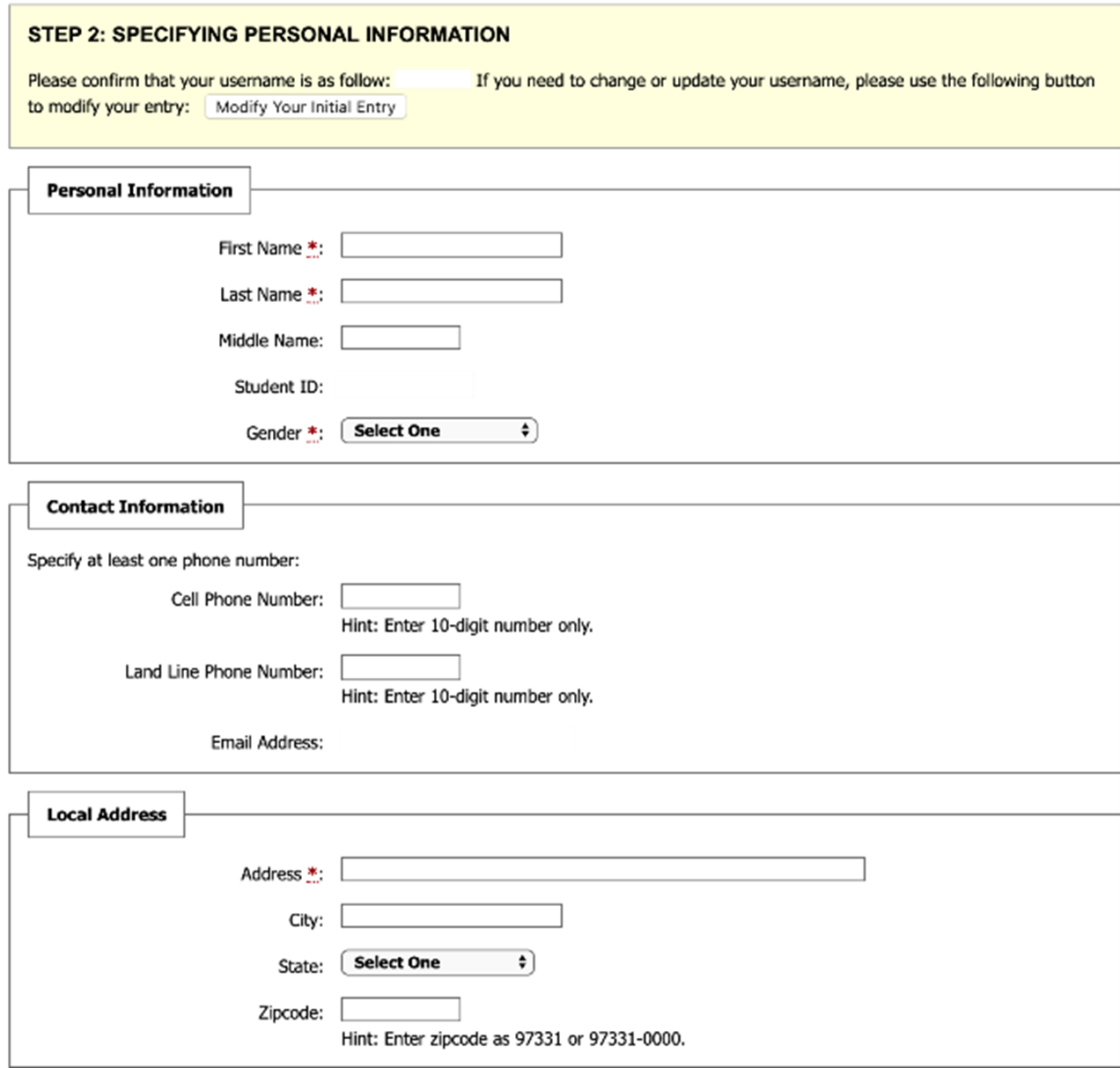 Becoming A Voulunteer Webpage Instructions