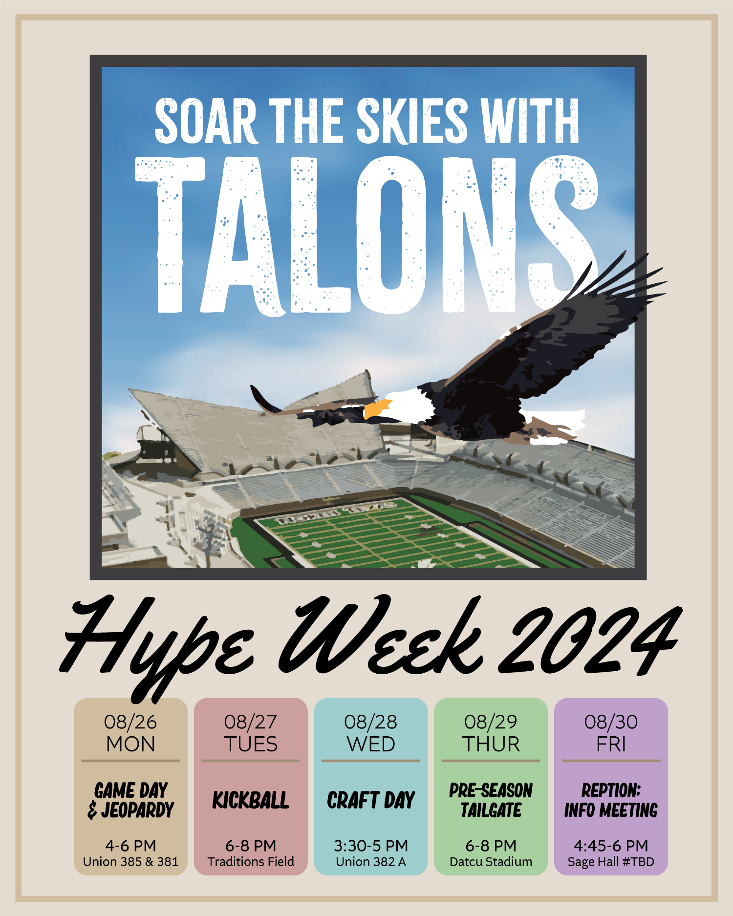 Hype Week Flyer