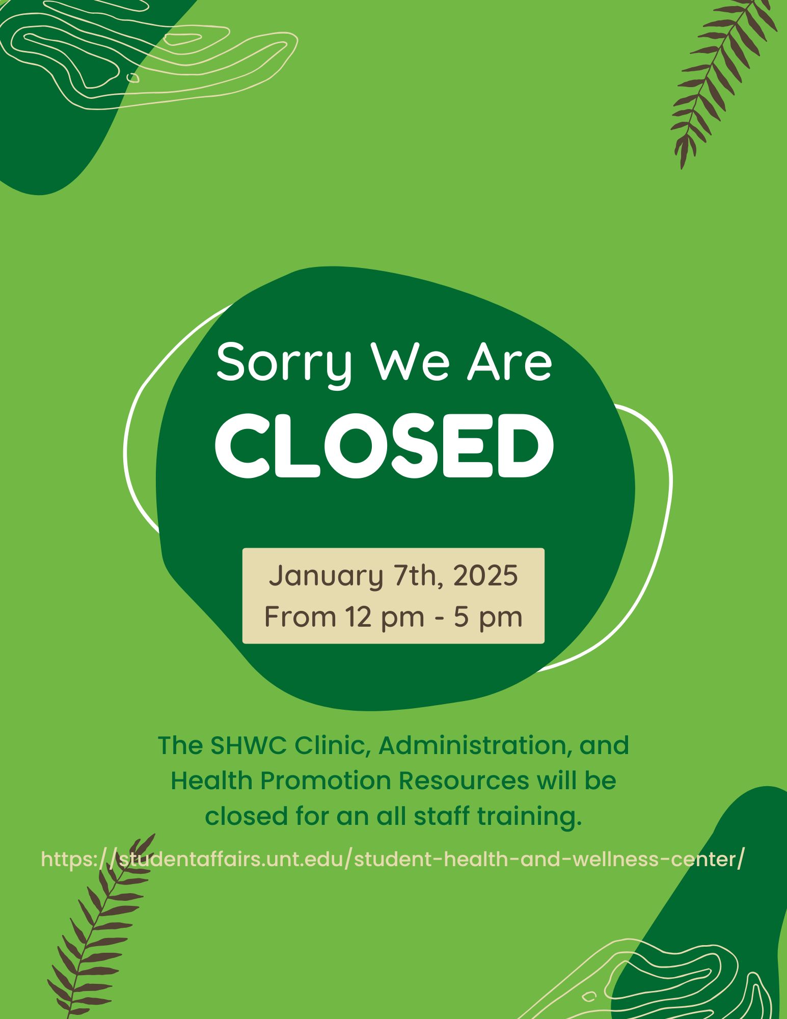 closure sign