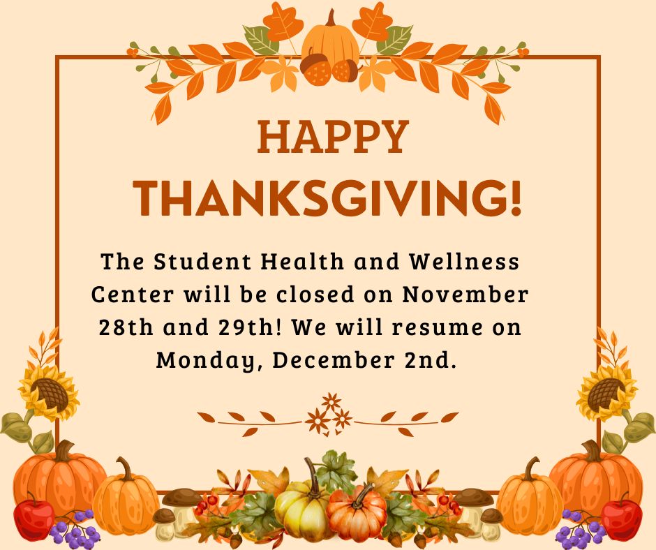 SHWC Thanksgiving Flyer