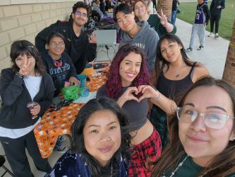 TRIO students and advisors